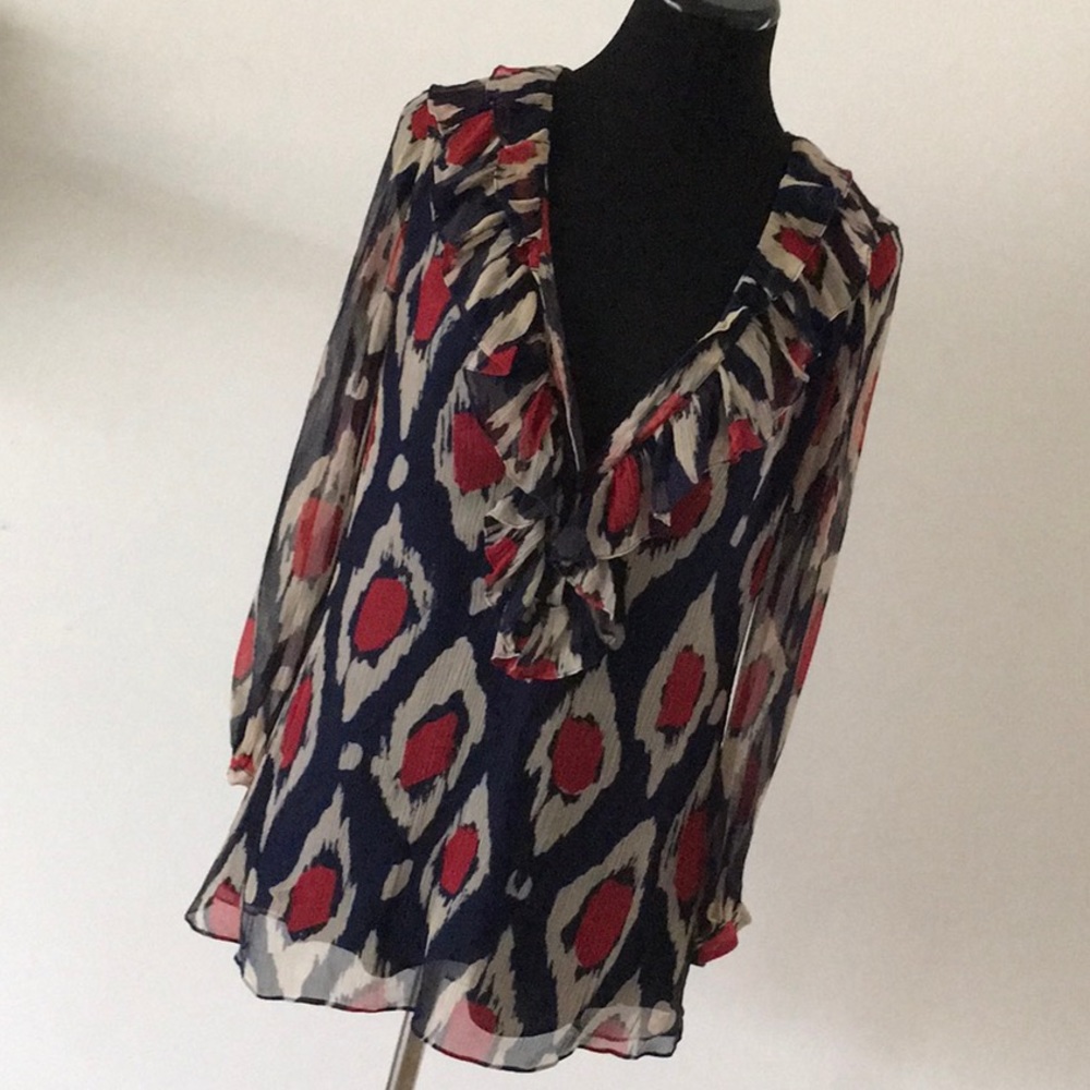 Diane von Furstenberg blouse size 10